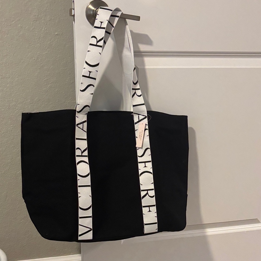 Victoria's Secret Black and White Tote